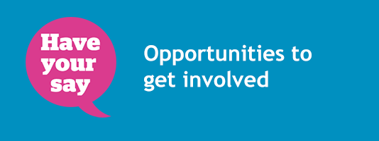 Header: Opportunities to get involved